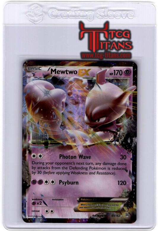 2015 EN Mewtwo EX BREAKthrough RAW