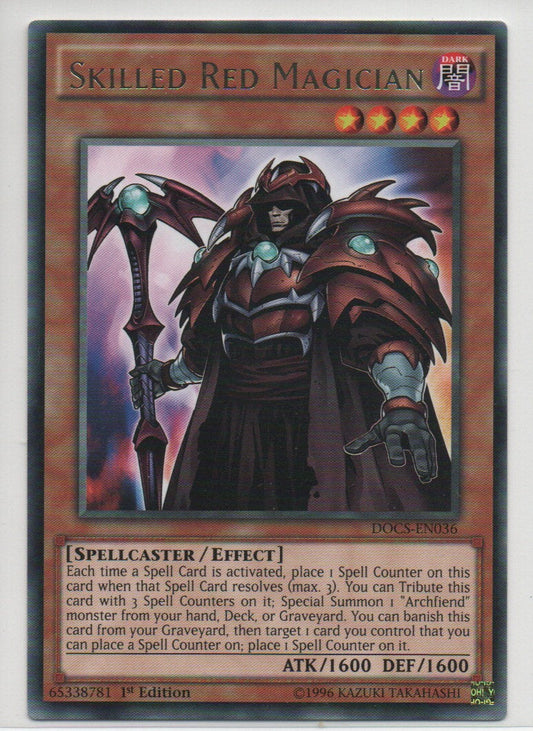 2015 EN Skilled Red Magician Dimension Of Chaos RAW