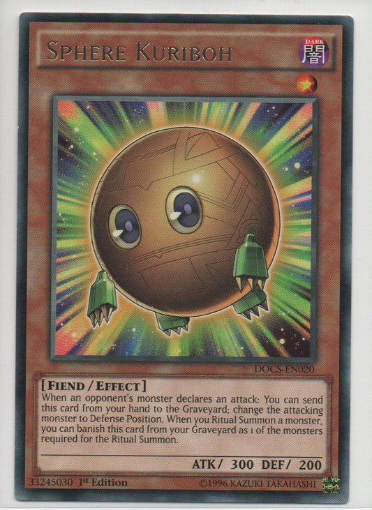 2015 EN Sphere Kuriboh Dimension Of Chaos RAW