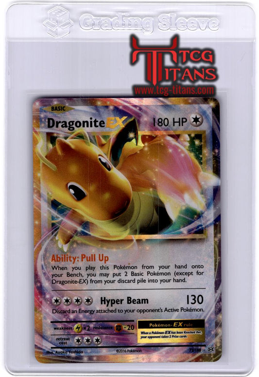 2016 EN Dragonite EX Evolutions RAW