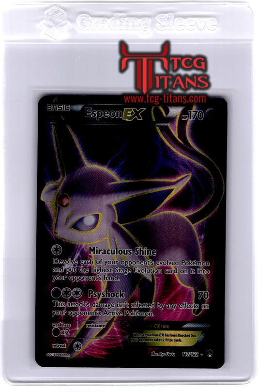 2016 EN Full Art Espeon EX BREAKpoint RAW