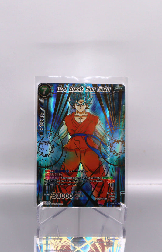 2017 EN God Break Son Goku Galactic Battle (DBS-B01) RAW