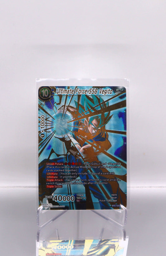 2017 EN Ultimate Force SSB Vegito Union Force (DBS-B02) RAW