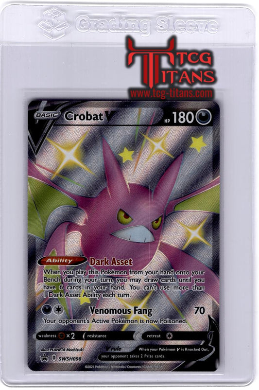 2019 EN Crobat V Black Star Promo RAW