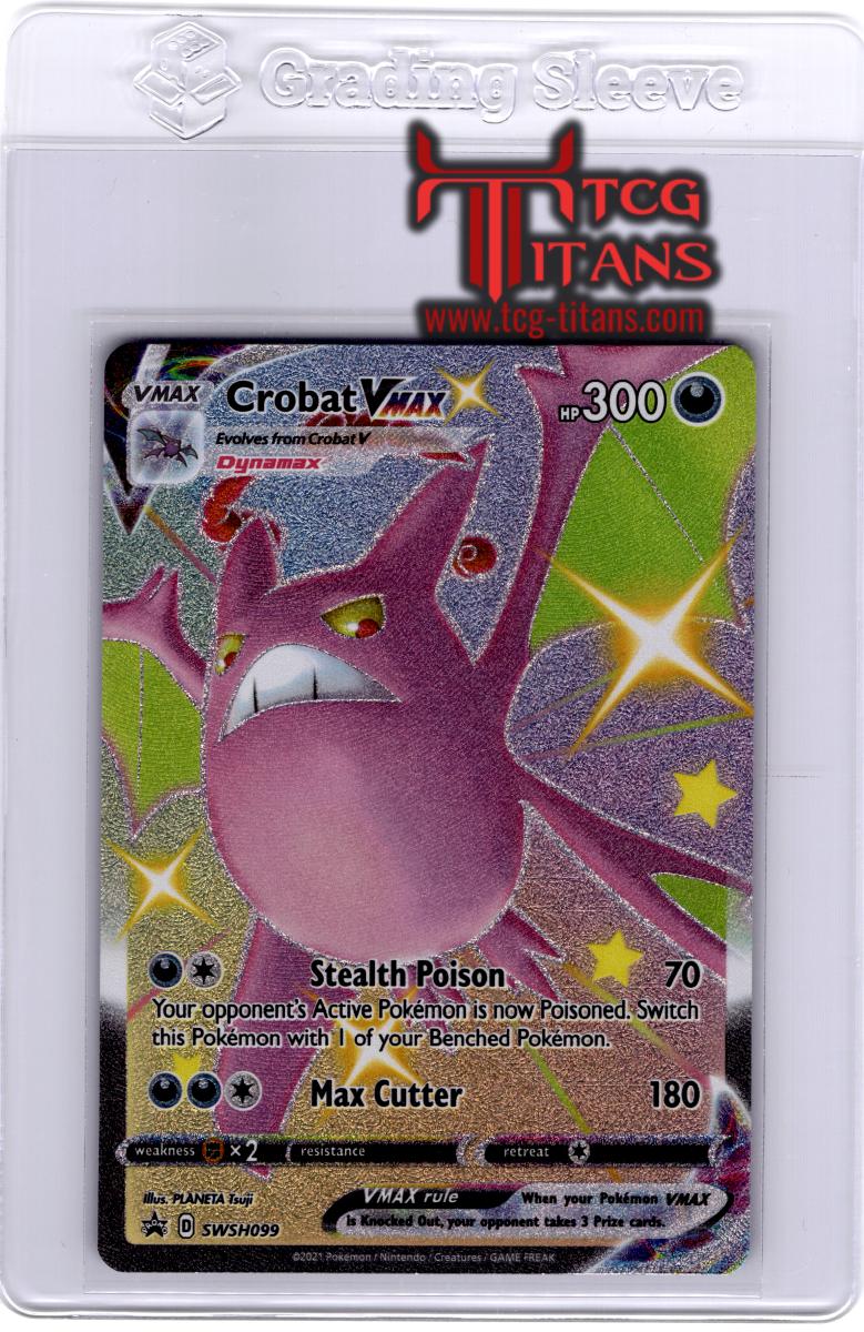 2019 EN Crobat VMAX Black Star Promo RAW