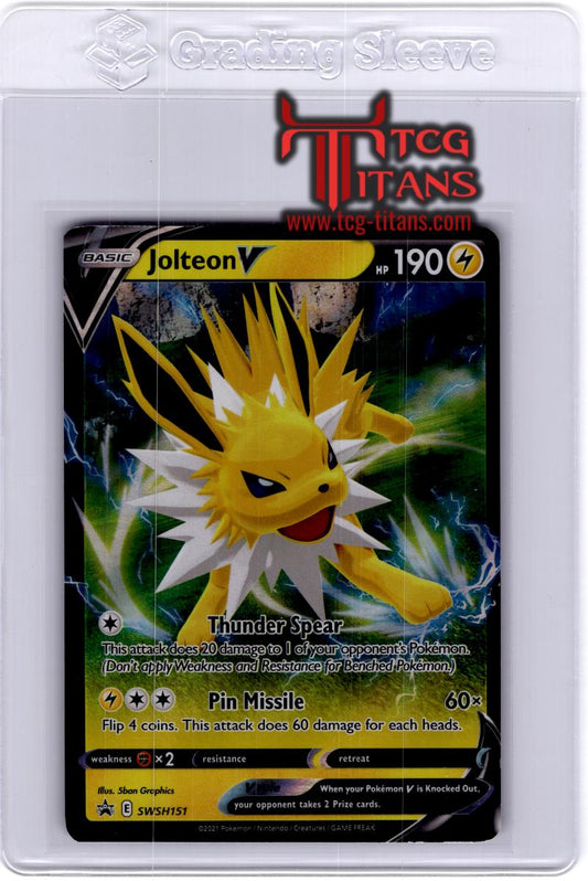 2019 EN Jolteon V Black Star Promo RAW