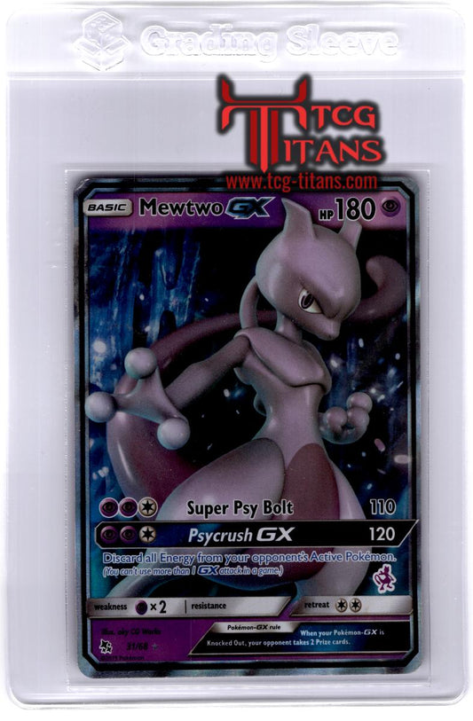 2019 EN Mewtwo GX Hidden Fates RAW