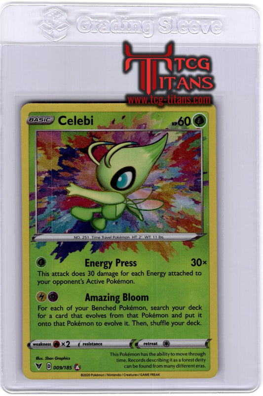 2020 EN Celebi Amazing Rare Vivid Voltage RAW