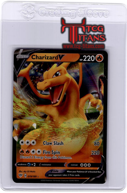 2020 EN Charizard V Darkness Ablaze RAW
