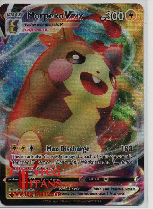 2020 EN Morpeko VMAX Sword & Shield RAW