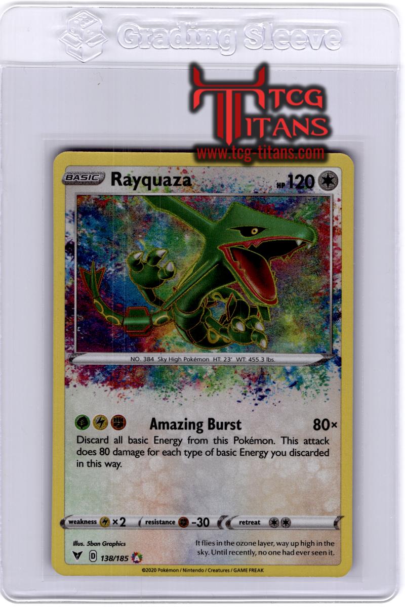 2020 EN Rayquaza Vivid Voltage RAW