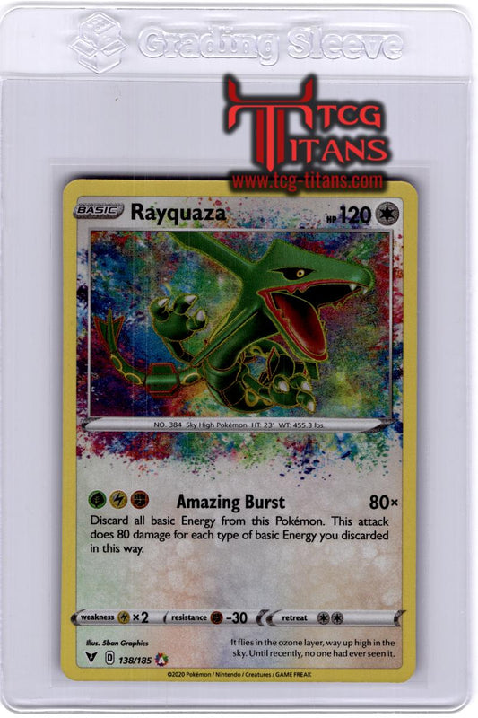 2020 EN Rayquaza Vivid Voltage RAW