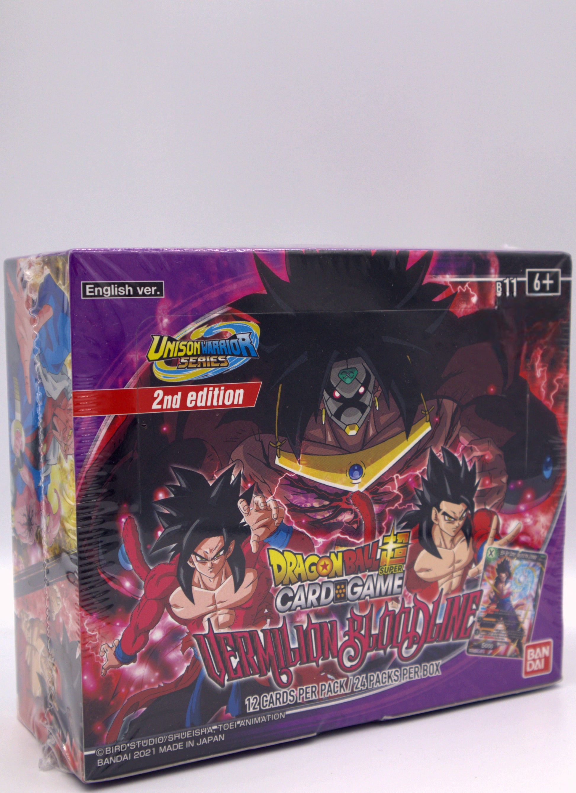 2020 EN Dragon Ball Super Vermilion Bloodline Booster Box TCG Titans 2020 EN Dragon Ball Super Vermilion Bloodline Booster Box TCG Titans