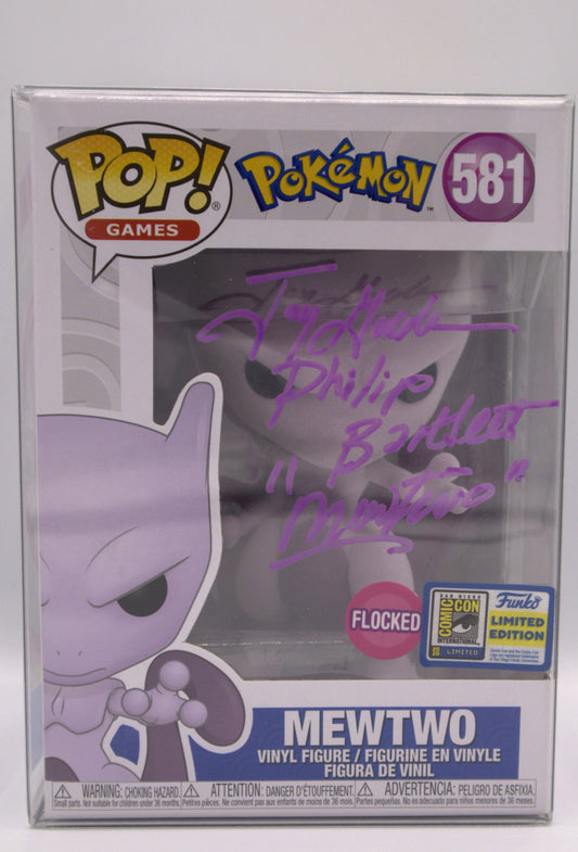 2020 EN Mewtwo POP! Signed By Philip Bartlett