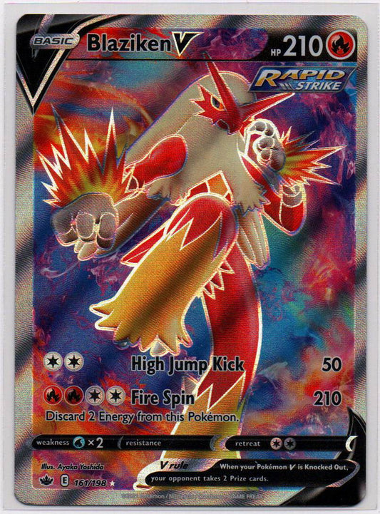 2021 EN Blaziken V Chilling Reign RAW