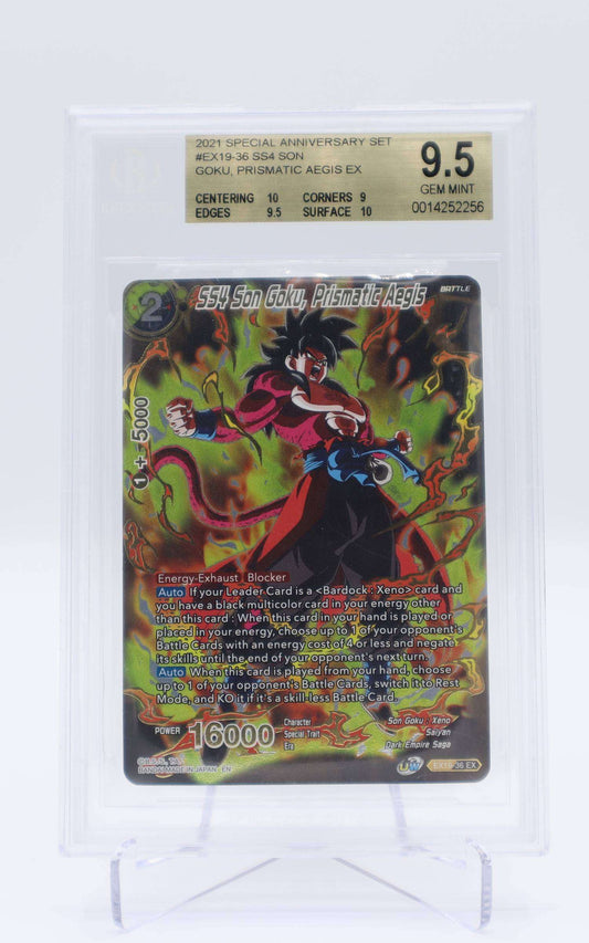 2021 EN Goku, Prismatic Aegis EX - Anniversary Special Anniversary Set  BGS 9.5