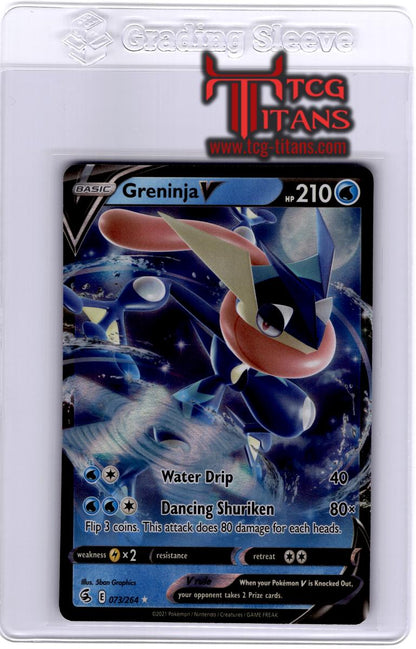 2021 EN Greninja V Fusion Strike RAW