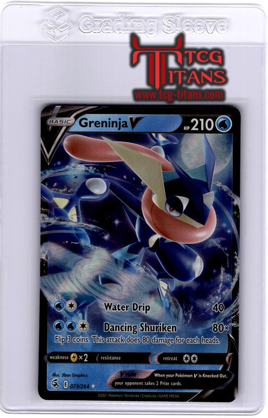 2021 EN Greninja V Fusion Strike RAW