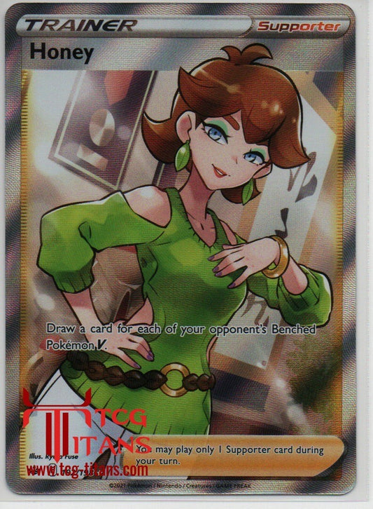 2021 EN Honey Full Art Chilling Reign RAW
