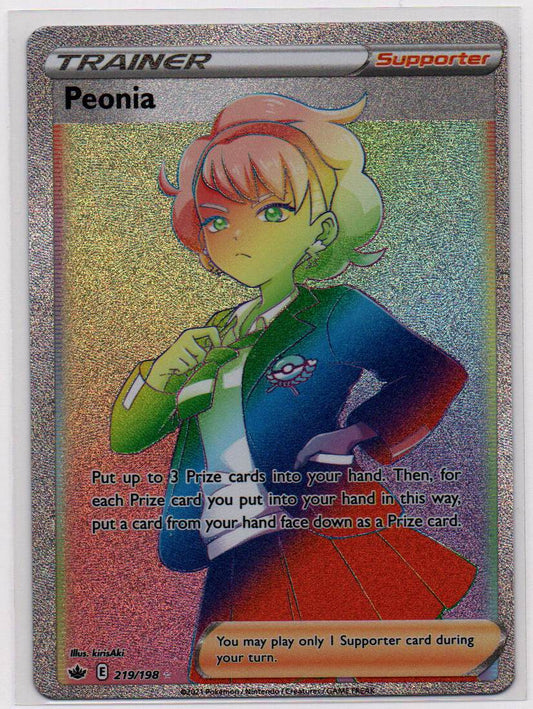 2021 EN Peonia - Rainbow Rare Chilling Reign RAW