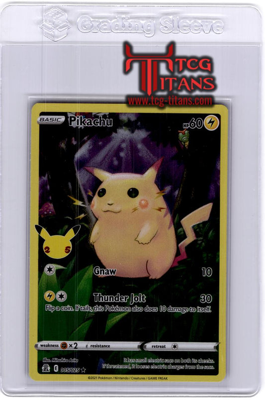 2021 EN Pikachu Celebrations RAW
