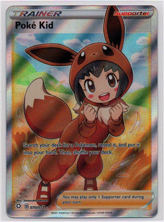 2021 EN Poke Kid Shining Fates RAW