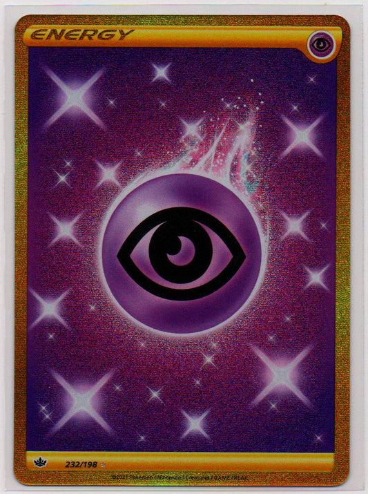 2021 EN Psychic Hyper Rare - Gold Chilling Reign RAW