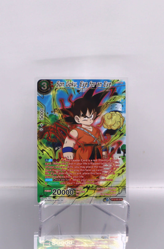 2021 EN Son Goku, Eye for an Eye Series 12 Booster - Vicious Rejuvenation RAW