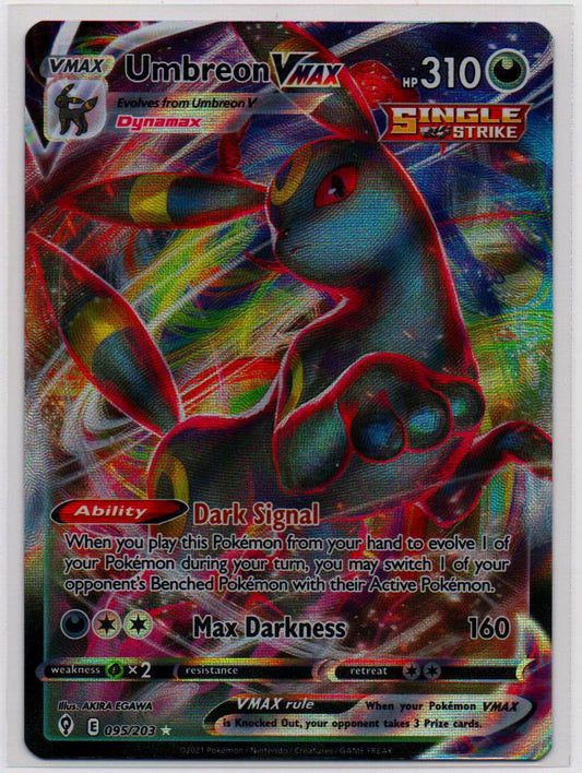 2021 EN Umbreon VMAX Evolving Skies RAW