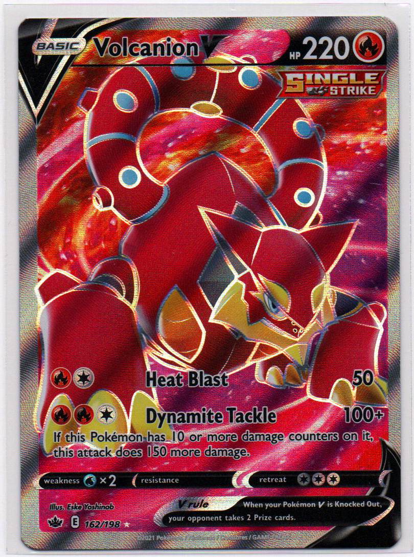 2021 EN Volcanion V Chilling Reign RAW