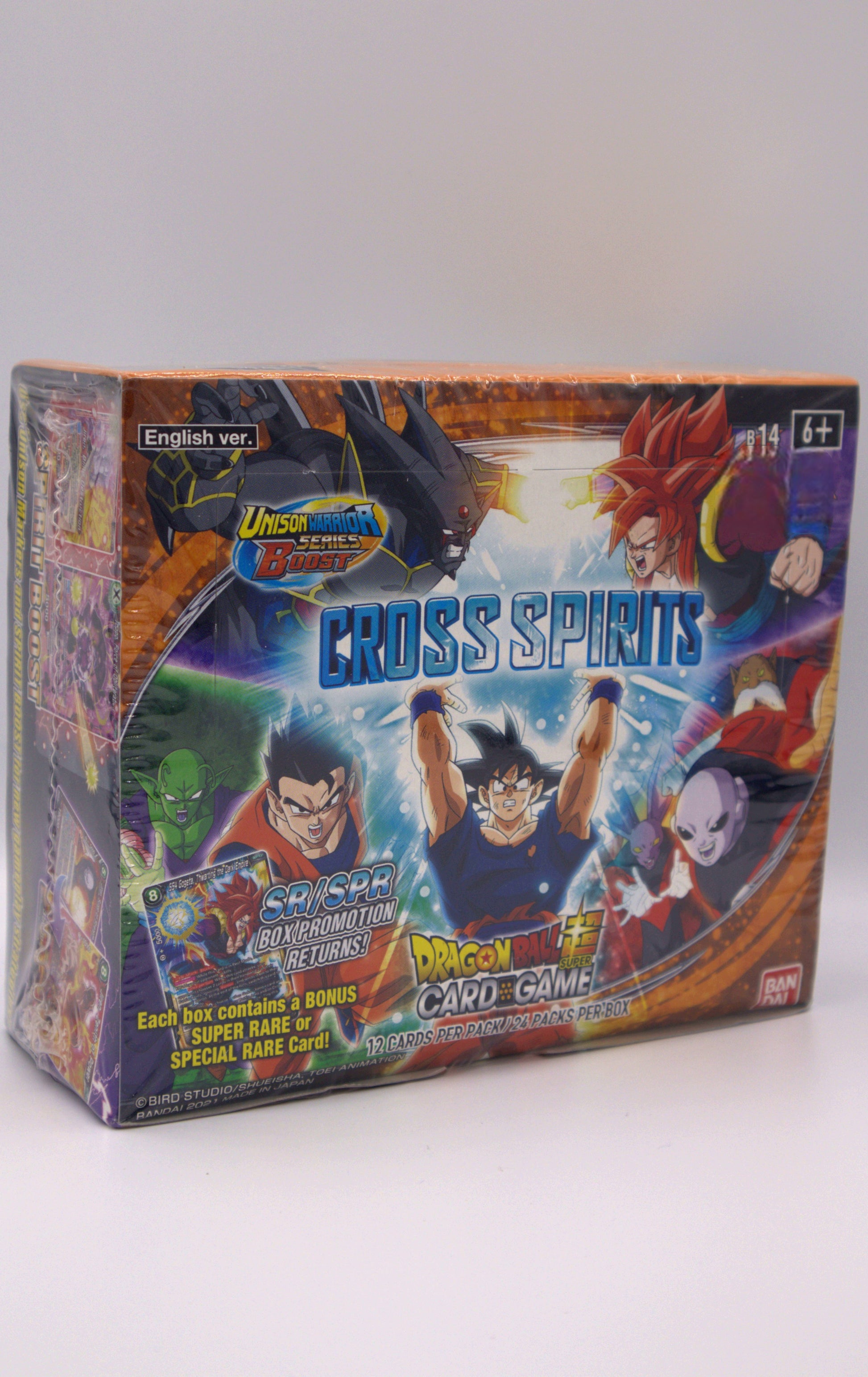 2021 EN Dragon Ball Super Cross Spirits Booster Box TCG Titans 2021 EN Dragon Ball Super Cross Spirits Booster Box TCG Titans