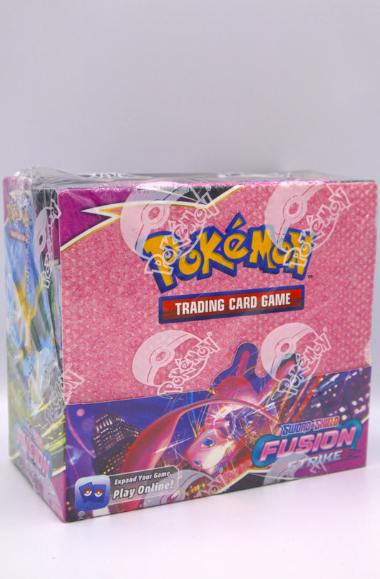 2021 EN Pokemon Fusion Strike Booster Box Sword & Shield