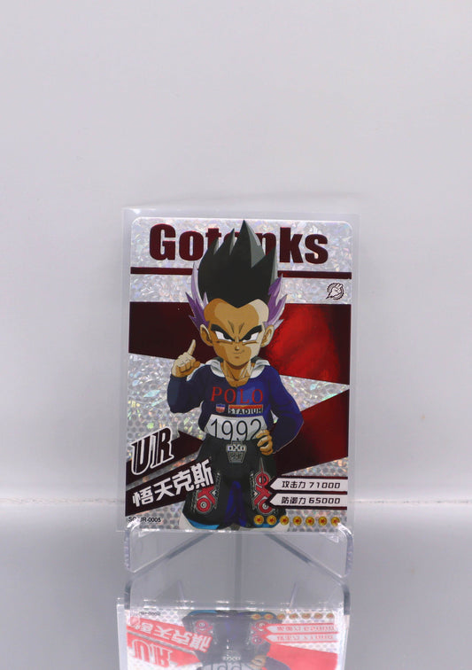 2022 ZH Gotenks - Polo Dragon Ball Doujin Trading Card Premium-DRIP RAW