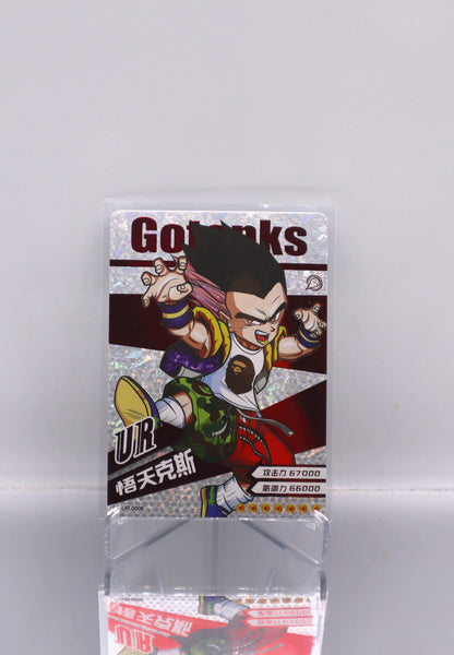 2022 ZH Gotenks Dragon Ball Doujin Trading Card Premium-DRIP RAW