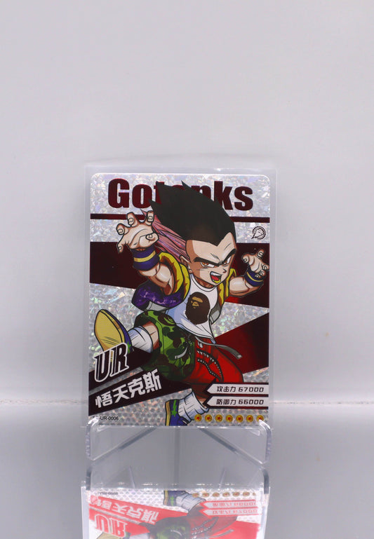 2022 ZH Gotenks Dragon Ball Doujin Trading Card Premium-DRIP RAW