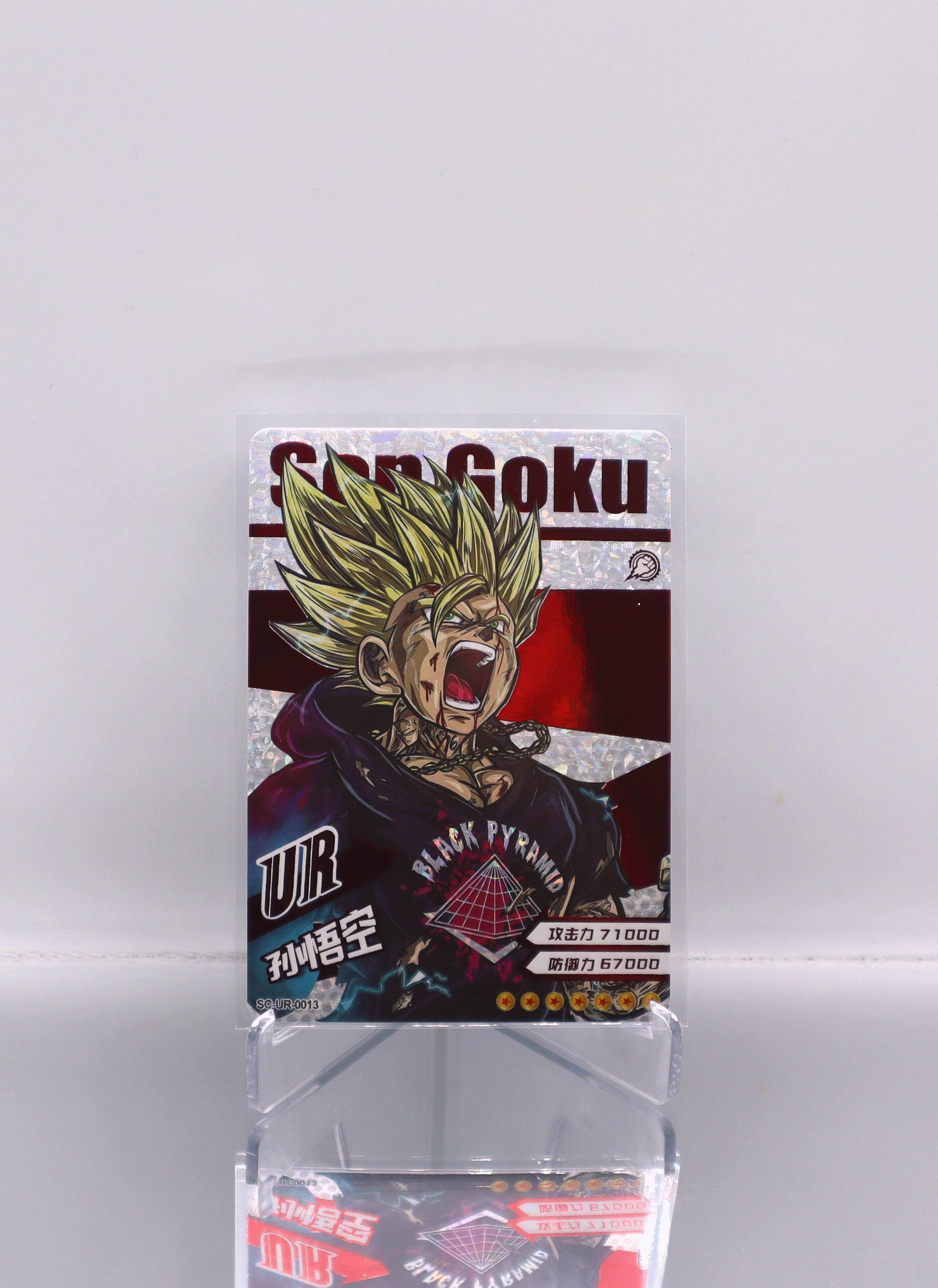 2022 ZH SonGoku - Black Pyramid Dragon Ball Doujin Trading Card Premium-DRIP RAW