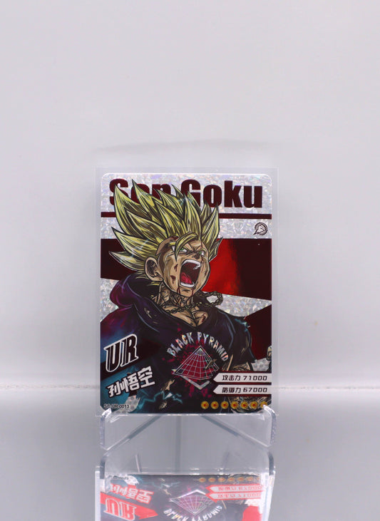 2022 ZH SonGoku - Black Pyramid Dragon Ball Doujin Trading Card Premium-DRIP RAW