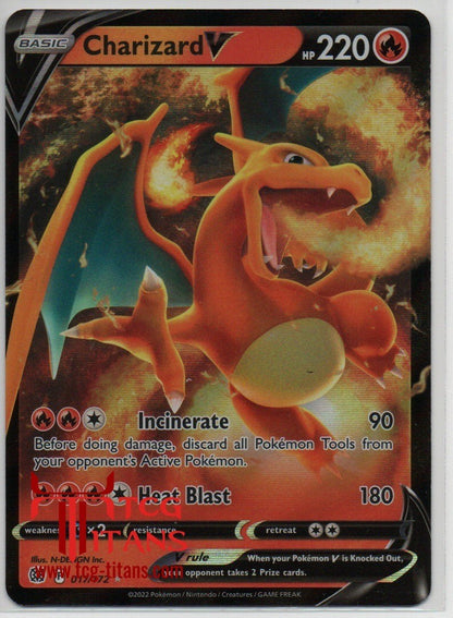 2022 EN Charizard V Brilliant Stars  RAW
