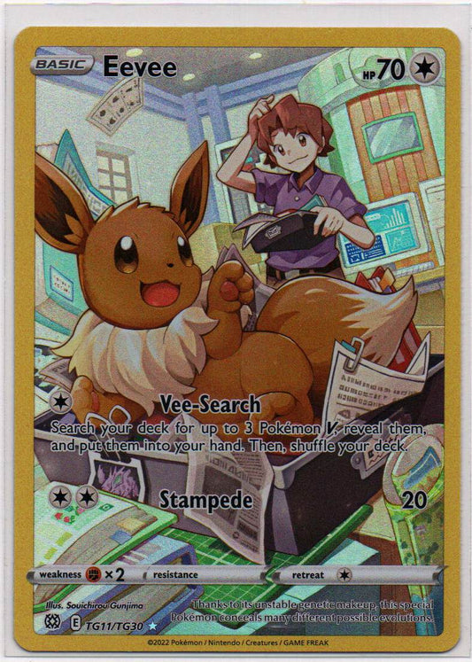 2022 EN Eevee Brilliant Stars RAW