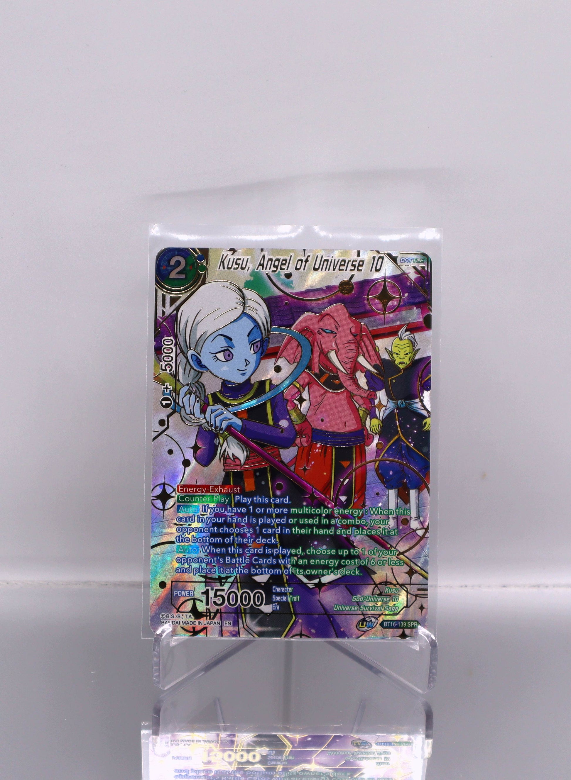 2022 EN Kusu, Angel of Universe 10 Series 16 Booster: Realm of the Gods RAW