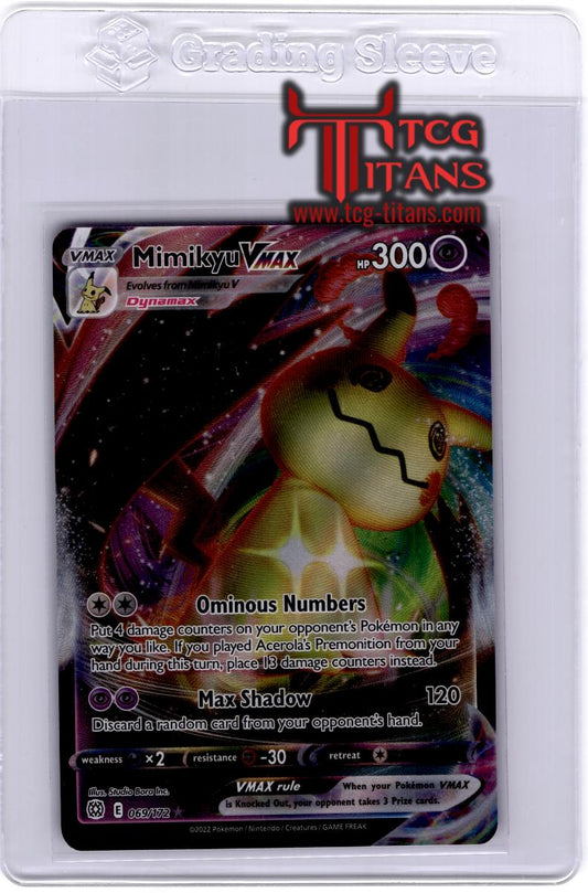 2022 EN Mimikyu VMAX Brilliant Stars RAW