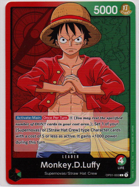 2022 EN Monkey.D.Luffy (L) Romance Dawn (OP01) RAW