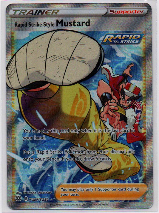 2022 EN Rapid Strike Style Mustard - Trainer Gallery Brilliant Stars  RAW