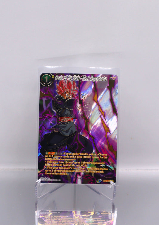 2022 EN Realm of the Gods - Black Kamehameha Series 16 Booster: Realm of the Gods RAW