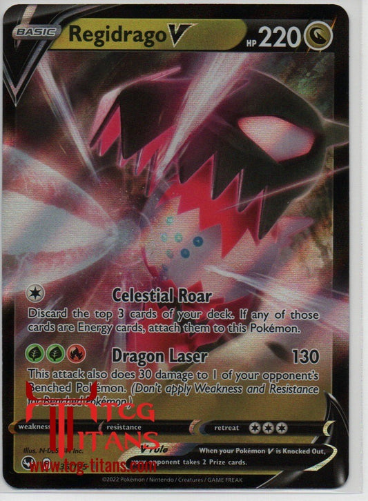 2022 EN Regidrago V Silver Tempest RAW