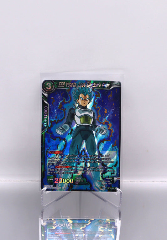 2022 EN SSB Vegeta, Lost Kingdom's Pride Series 16 Booster: Realm of the Gods RAW