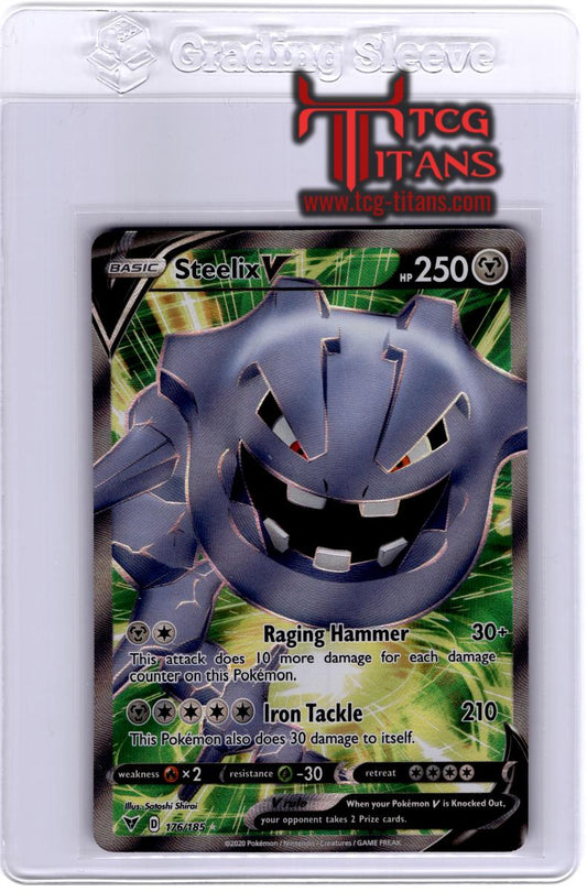 2022 EN Full Art Steelix V Vivid Voltage RAW