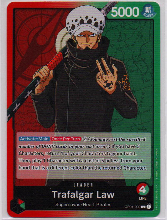 2022 EN Trafalgar Law (L) Romance Dawn (OP01) RAW