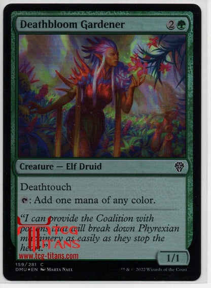 2022 English Deathbloom Gardener Dominaria United Raw Card