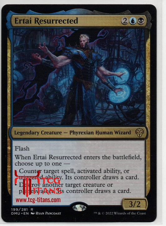2022 English Ertai Resurrected Dominaria United Raw Card